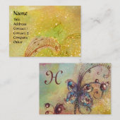 GARDEN VAN DE VERLORENDE SCHADOWS BUTTERFLY MONOGR VISITEKAARTJE (Voorkant / Achterkant)