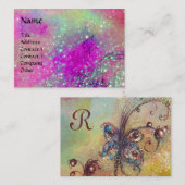 GARDEN VAN DE VERLORENDE SCHADOWS BUTTERFLY MONOGR VISITEKAARTJE (Voorkant / Achterkant)