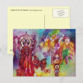 GARDEN VAN DE VERLORENDE SCHADOWS - FAERY EN BUTTE BRIEFKAART (Voorkant / Achterkant)