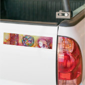 GARDEN VAN DE VERLORENDE SCHADOWS - FAERY EN BUTTE BUMPERSTICKER (Op Truck)