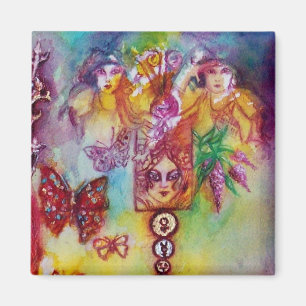 GARDEN VAN DE VERLORENDE SCHADOWS - FAERY EN BUTTE MAGNEET