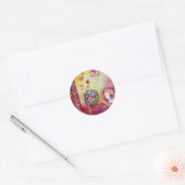 GARDEN VAN DE VERLORENDE SCHADOWS - FAERY EN BUTTE RONDE STICKER (Envelop)