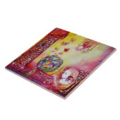 GARDEN VAN DE VERLORENDE SCHADOWS - FAERY EN BUTTE TEGELTJE (Zijkant)