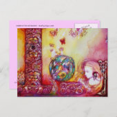 GARDEN VAN DE VERLORENDE SCHADOWS, FAERY EN BUTTER BRIEFKAART (Voorkant / Achterkant)