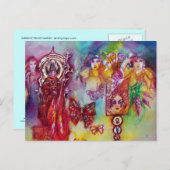 GARDEN VAN DE VERLORENDE SCHADOWS, FAERY EN BUTTER BRIEFKAART (Voorkant / Achterkant)