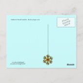 GARDEN VAN DE VERLORENDE SCHADOWS, FAERY EN BUTTER BRIEFKAART (Achterkant)