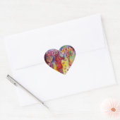GARDEN VAN DE VERLORENDE SCHADOWS, FAERY EN BUTTER HART STICKER (Envelop)