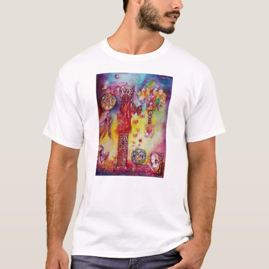 GARDEN VAN DE VERLORENDE SCHADOWS, FAERY EN BUTTER T-SHIRT (Voorkant)