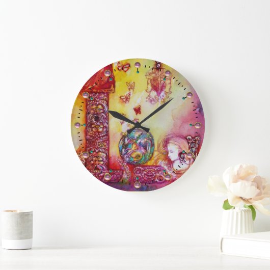 GARDEN VAN DE VERLORENDE SCHADOWS-FAIRIES EN BUTTE GROTE KLOK (Huis)