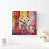 GARDEN VAN DE VERLORENDE SCHADOWS-FAIRIES EN BUTTE VIERKANTE KLOK (Huis)