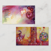 GARDEN VAN DE VERLORENDE SCHADOWS / KNIGHT EN FAIR VISITEKAARTJE (Voorkant / Achterkant)