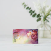 GARDEN VAN DE VERLORENDE SCHADOWS / KNIGHT EN FAIR VISITEKAARTJE (Staand voorkant)