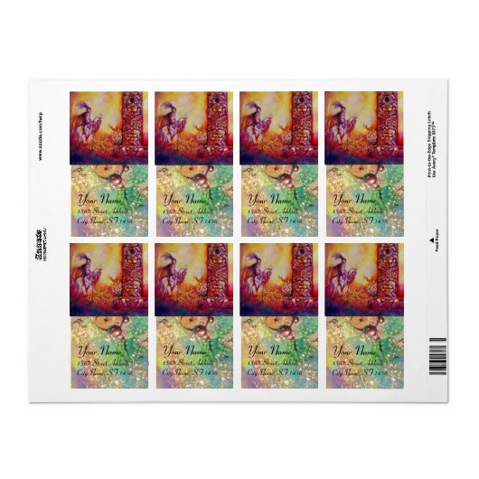 GARDEN VAN DE VERLORENDE SCHADOWS / KNIGHT EN HORS ETIKET (Full Sheet)