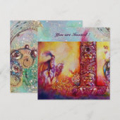 GARDEN VAN DE VERLORENDE SCHADOWS - KNIGHT EN HORS KAART (Voorkant / Achterkant)