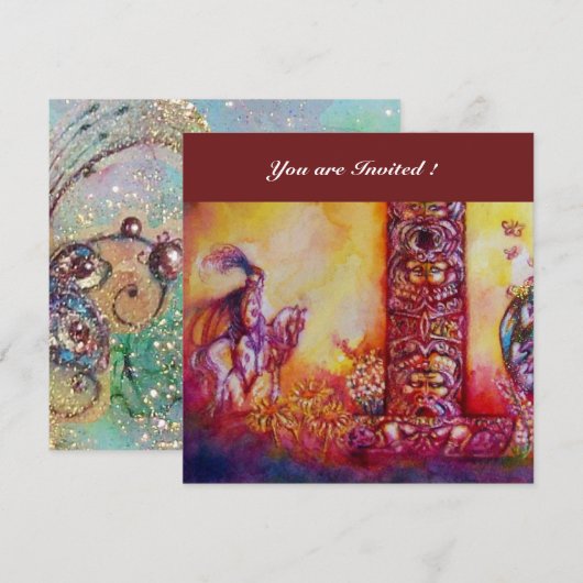 GARDEN VAN DE VERLORENDE SCHADOWS - KNIGHT EN HORS KAART (Voorkant / Achterkant)