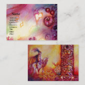 GARDEN VAN DE VERLORENDE SCHADOWS / KNIGHT EN HORS VISITEKAARTJE (Voorkant / Achterkant)