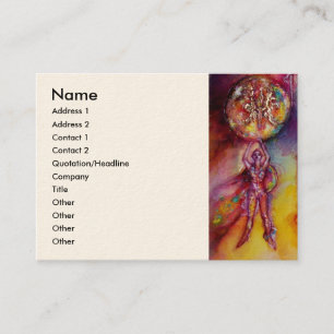 GARDEN VAN DE VERLORENDE SCHADOWS / KNIGHT EN SCHI VISITEKAARTJE