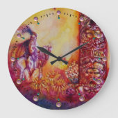 GARDEN VAN DE VERLORENDE SCHADOWS-KNIGHT OP HORSEB GROTE KLOK (Voorkant)