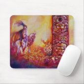 GARDEN VAN DE VERLORENDE SCHADOWS - KNIGT EN HORSE MUISMAT (Met muis)