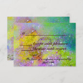 GARDEN VAN DE VERLORENDE SCHADOWS / MAGISCHE BUTTE RSVP KAARTJE (Voorkant / Achterkant)