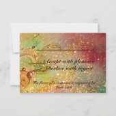 GARDEN VAN DE VERLORENDE SCHADOWS / MAGISCHE BUTTE RSVP KAARTJE (Voorkant)