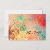 GARDEN VAN DE VERLORENDE SCHADOWS / MAGISCHE BUTTE RSVP KAARTJE (Achterkant)