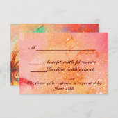 GARDEN VAN DE VERLORENDE SCHADOWS / MAGISCHE BUTTE RSVP KAARTJE (Voorkant / Achterkant)