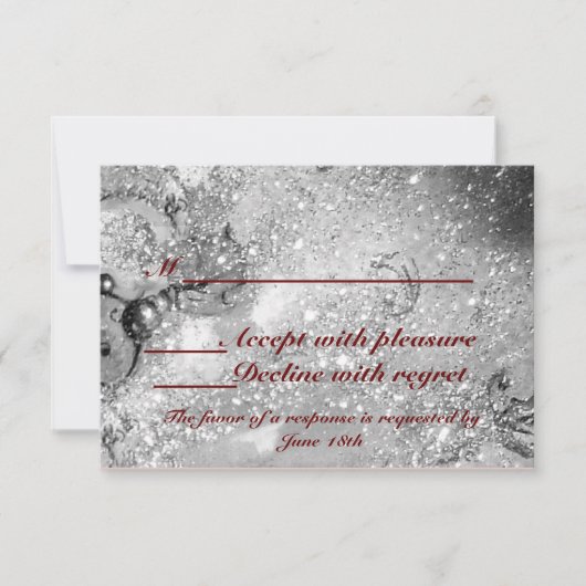 GARDEN VAN DE VERLORENDE SCHADOWS / MAGISCHE BUTTE RSVP KAARTJE (Voorkant)