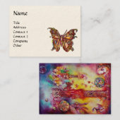 GARDEN VAN DE VERLORENDE SCHADOWS - MAGISCHE BUTTE VISITEKAARTJE (Voorkant / Achterkant)