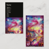 GARDEN VAN DE VERLORENDE SCHADOWS / MAGISCHE STAIR VISITEKAARTJE (Voorkant / Achterkant)