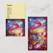 GARDEN VAN DE VERLORENDE SCHADOWS / MAGISCHE STAIR VISITEKAARTJE (Voorkant / Achterkant)