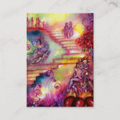 GARDEN VAN DE VERLORENDE SCHADOWS / MAGISCHE STAIR VISITEKAARTJE (Achterkant)