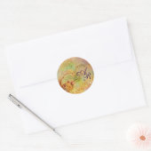 GARDEN VAN DE VERLORENDE SCHADOWS - MONOGRAM RONDE STICKER (Envelop)
