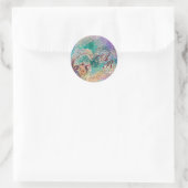 GARDEN VAN DE VERLORENDE SCHADOWS - MONOGRAM RONDE STICKER (Tas)