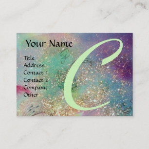 GARDEN VAN DE VERLORENDE SCHADOWS - MONOGRAM VISITEKAARTJE