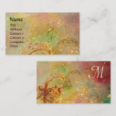 GARDEN VAN DE VERLORENDE SCHADOWS - MONOGRAM VISITEKAARTJE (Voorkant / Achterkant)