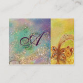 GARDEN VAN DE VERLORENDE SCHADOWS - Monogram Visitekaartje (Achterkant)