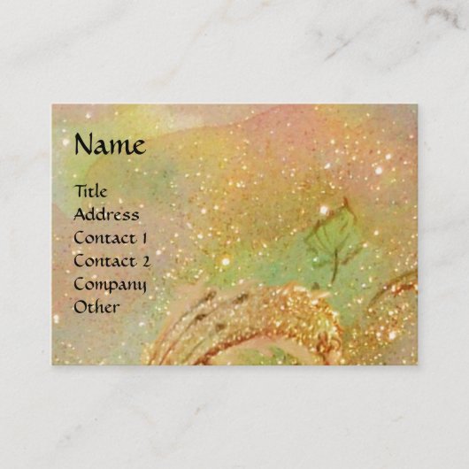 GARDEN VAN DE VERLORENDE SCHADOWS - MONOGRAM VISITEKAARTJE (Voorkant)