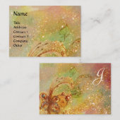 GARDEN VAN DE VERLORENDE SCHADOWS - MONOGRAM VISITEKAARTJE (Voorkant / Achterkant)