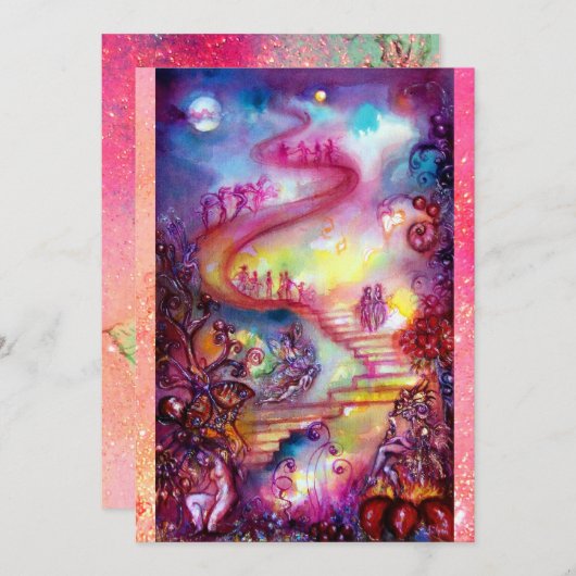 GARDEN VAN DE VERLORENDE SCHADOWS / MYSTISCHE STAI AANKONDIGING (Voorkant / Achterkant)