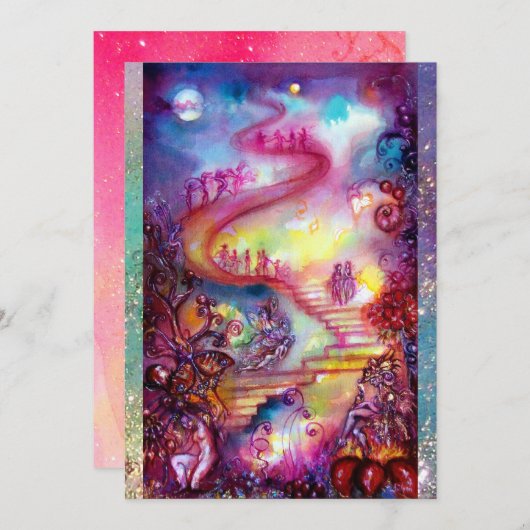 GARDEN VAN DE VERLORENDE SCHADOWS / MYSTISCHE STAI AANKONDIGING (Voorkant / Achterkant)