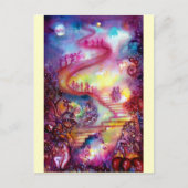 GARDEN VAN DE VERLORENDE SCHADOWS / MYSTISCHE STAI BRIEFKAART (Voorkant)