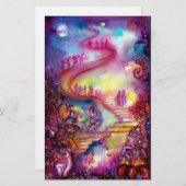 GARDEN VAN DE VERLORENDE SCHADOWS / MYSTISCHE STAI BRIEFPAPIER (Voorkant / Achterkant)