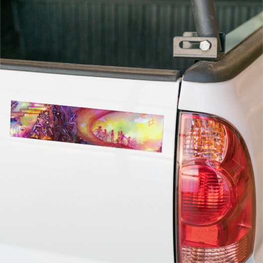 GARDEN VAN DE VERLORENDE SCHADOWS - MYSTISCHE STAI BUMPERSTICKER (Op Truck)