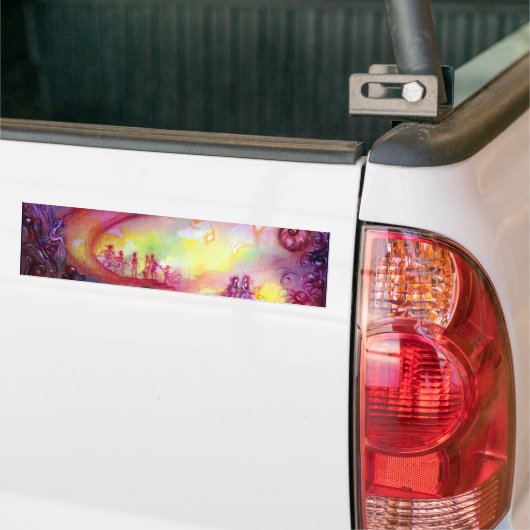 GARDEN VAN DE VERLORENDE SCHADOWS / MYSTISCHE STAI BUMPERSTICKER (Op Truck)