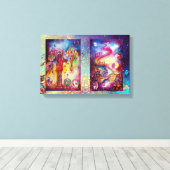 GARDEN VAN DE VERLORENDE SCHADOWS / MYSTISCHE STAI CANVAS AFDRUK (Insitu (Houten vloer))