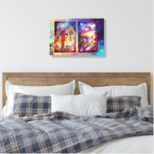 GARDEN VAN DE VERLORENDE SCHADOWS / MYSTISCHE STAI CANVAS AFDRUK (Insitu (Slaapkamer))