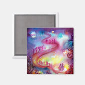 GARDEN VAN DE VERLORENDE SCHADOWS / MYSTISCHE STAI MAGNEET (Voorkant / Achterkant)