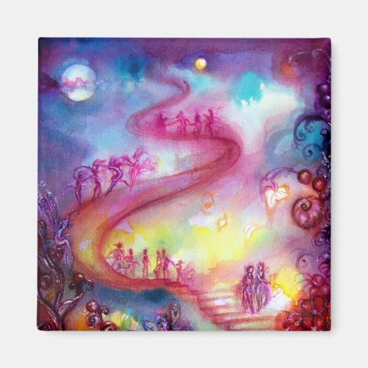 GARDEN VAN DE VERLORENDE SCHADOWS / MYSTISCHE STAI MAGNEET (Voorkant)