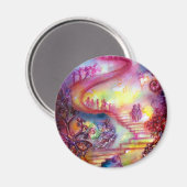 GARDEN VAN DE VERLORENDE SCHADOWS / MYSTISCHE STAI MAGNEET (Voorkant / Achterkant)